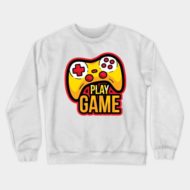 Play game Crewneck Sweatshirt by GAMINGQUOTES